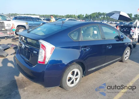 2012 Toyota Prius Two из США, поврежденный, VIN JTDKN3DU8C1578421